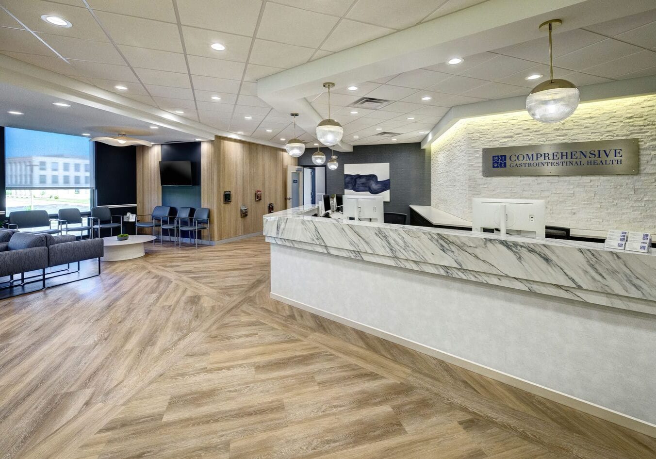 Welcoming Reception Area